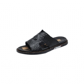 Muške Cipele Za Slobodno Vrijeme Luxecroco Summer Chic Slip On Slides