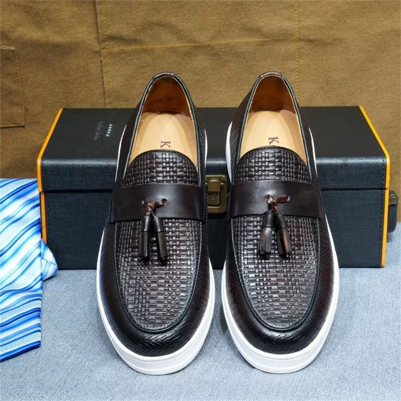 Muške Cipele Za Slobodno Vrijeme Slip-on Elegance - Kava