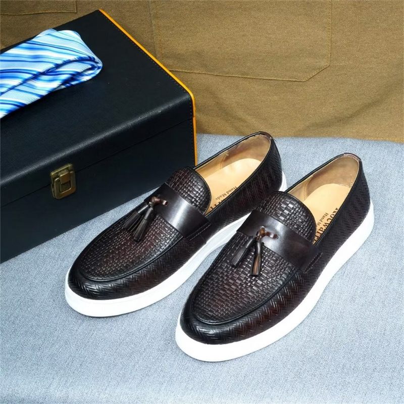 Muške Cipele Za Slobodno Vrijeme Slip-on Elegance - Kava