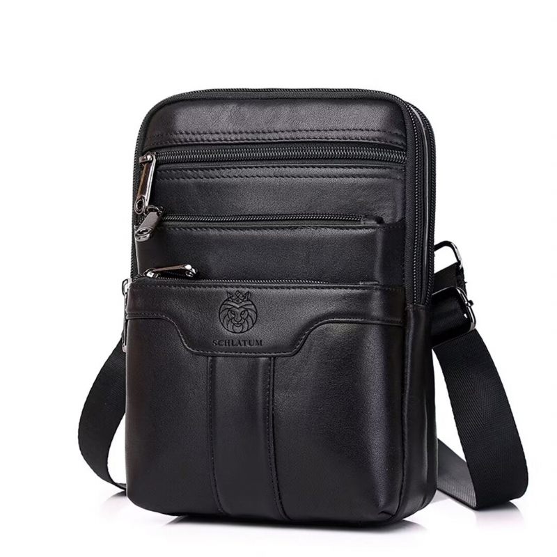 Muške Torbe Na Rame Gallant Traveller Leather Tote - Crna