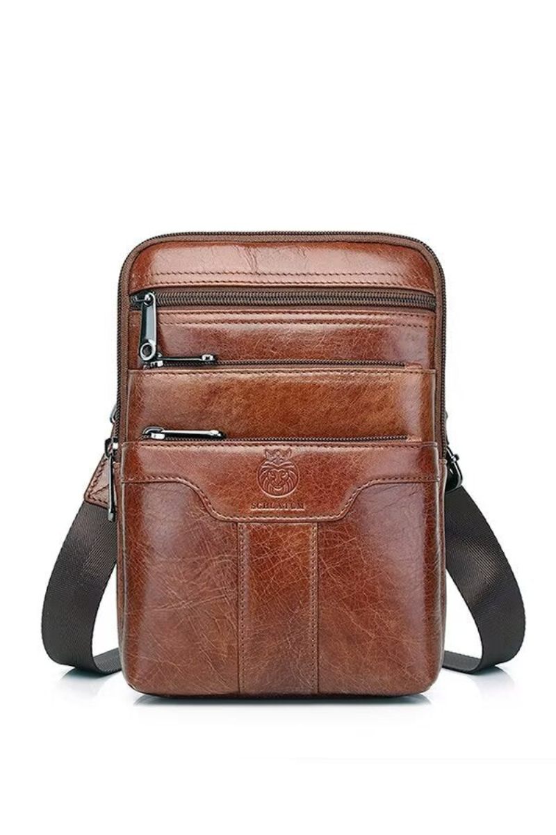 Muške Torbe Na Rame Gallant Traveller Leather Tote - Crna