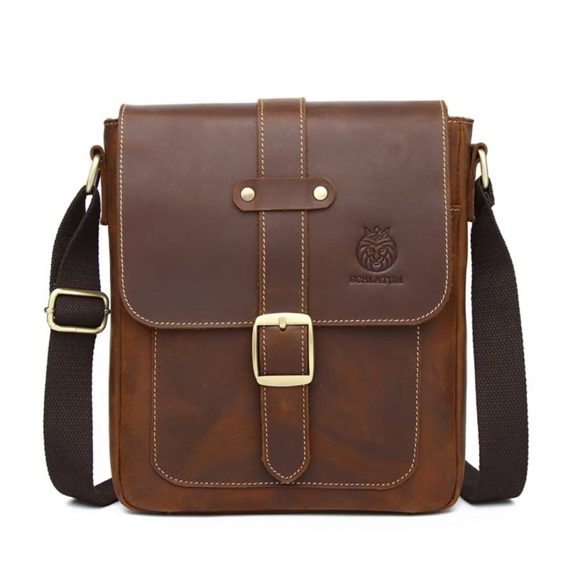 Muške Torbe Na Rame Noble Commuter Leather Tote