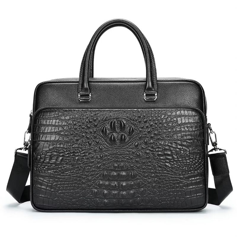 Muške Torbe Na Rame Pinnacle Prestige Alligator Tote - Crno