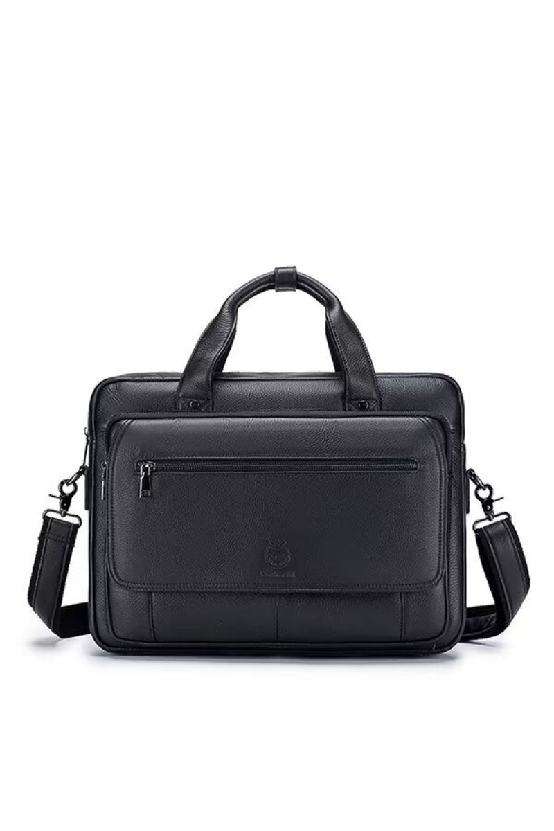 Muške Torbe Na Rame Urban Elite Leather Carryall - Crno