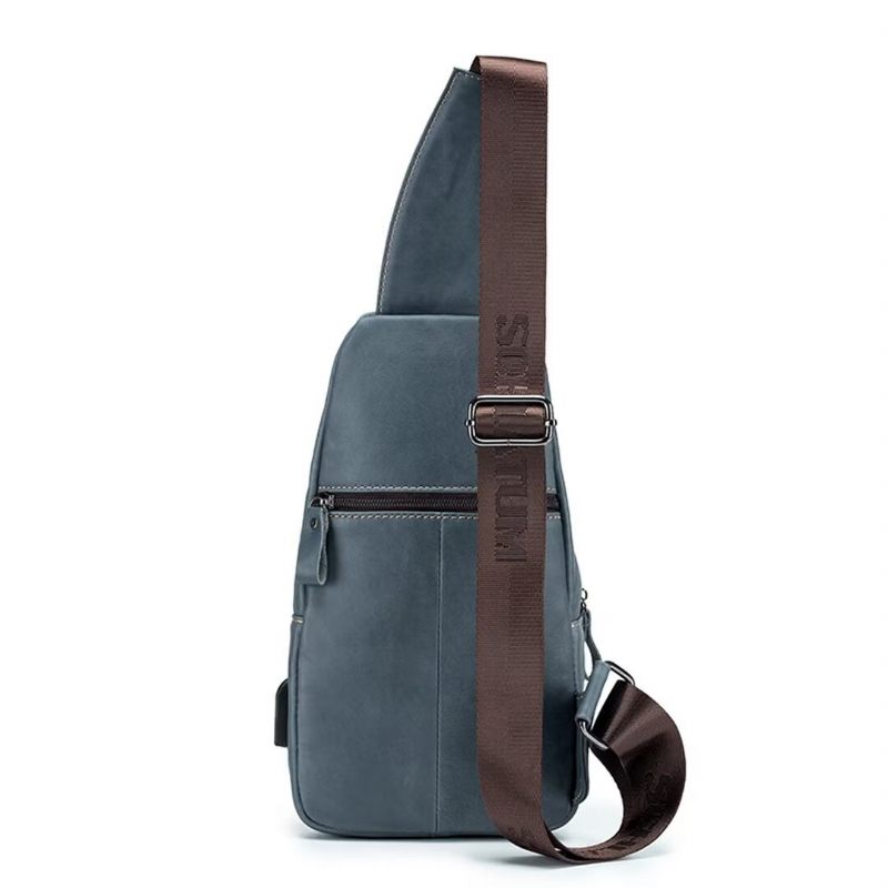 Muške Torbe Na Rame Urban Navigator Leather Tote - Crna